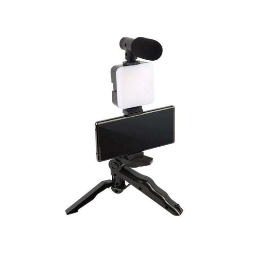 LED Vlog Tripod Kit