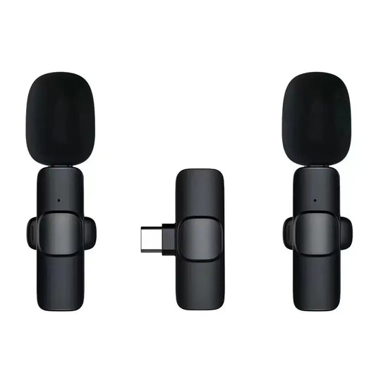 Wireless Lavalier Microphone - 2 Microphones